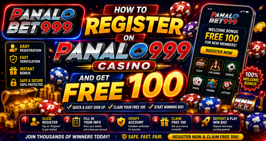 How to Register on Panalo999 Casino & Claim Free 100