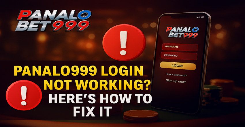 Panalo999 Login Not Working? Here’s How to Fix It