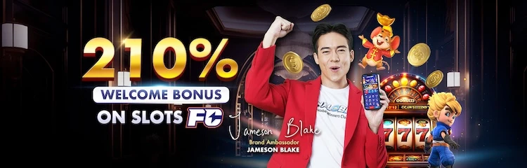 210% Welcome Bonus on Slots