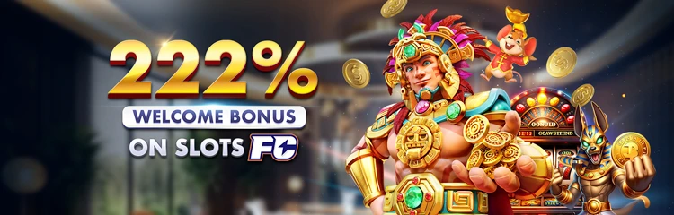 222% Welcome Bonus on Slots